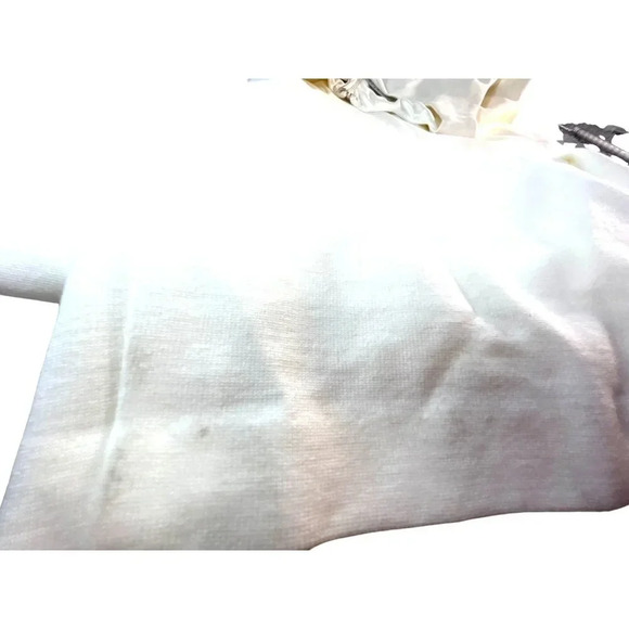 Cache Contour Collection Womens Dress Lined Back Zip Sleeveless Cream Size 12 NW - Picture 8 of 9